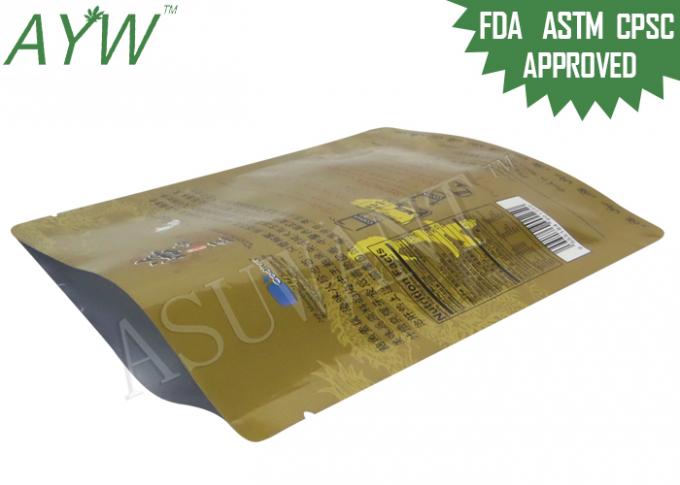 Fresh Sea Food Packaging Bags Vivid Printing Customized Size For Mexico Abalone