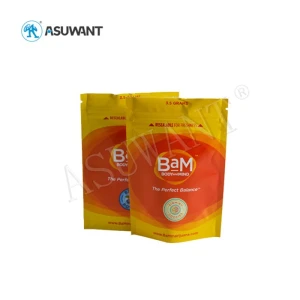 3.5g resealable Cannabis CBD sache anbalaj raje