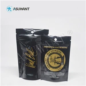 Zèb bonbon CBD THC anbalaj sant prèv sak zip medikal zip
