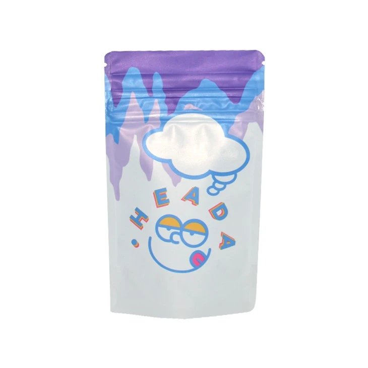 Empty Packaging Bags 3.5 Small Mylar Bag Package Smoking Dry Herb Baggies Zipper Resealable