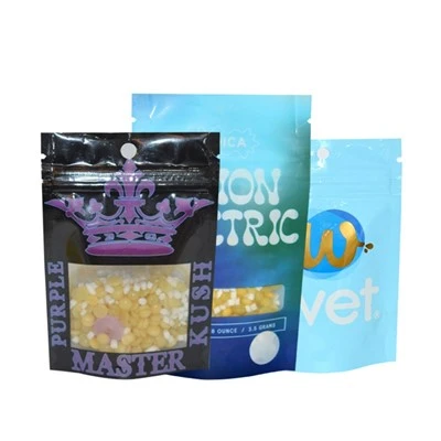 Marijuanan cannabis pran sant prèv sak ziplock