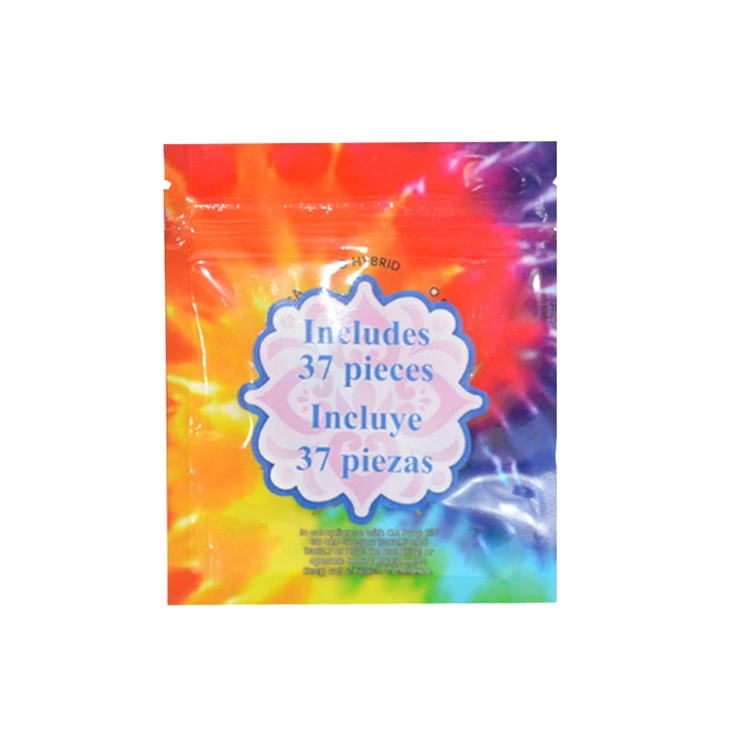 Thc Gummy Bear Packaging 3 Side Sealed Resealable Smell Proof K Bags