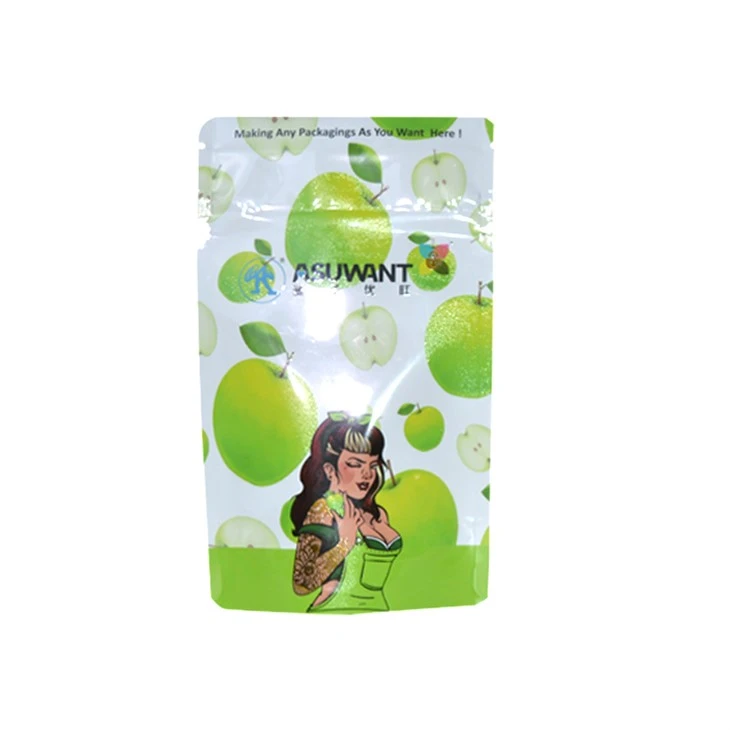 3.5g Childproof Cannabis Plastic Zipper Smell Proof Packaging Bags
