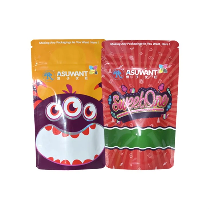 3.5g Childproof Cannabis Plastic Zipper Smell Proof Packaging Bags