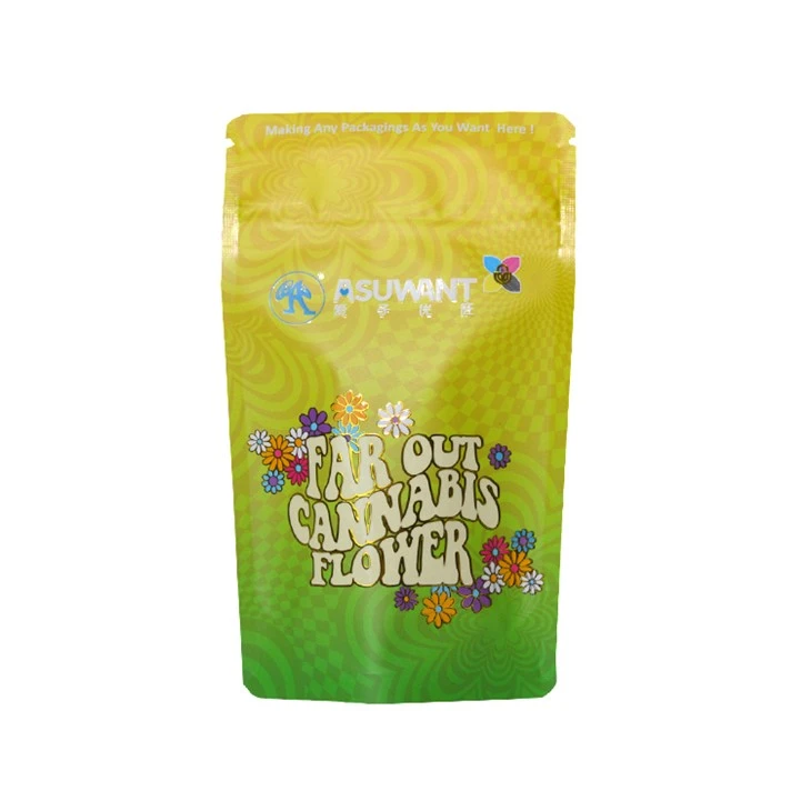 Cannabis Packaging Cookies Cannaburst 3.5g/7g/1oz/1lb Mylar Bag With Zipper