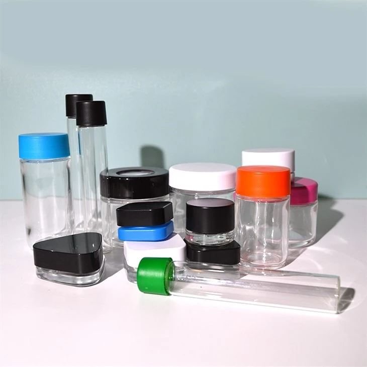 Child Resistant Smell Proof Clear Glass suppliers