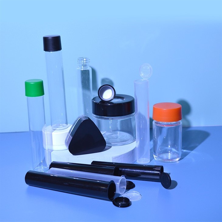 Empty Glass Bottle With Pp Color Childproof Cap