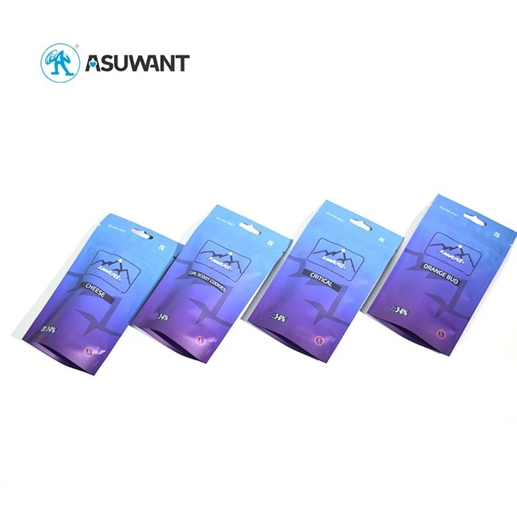 Matt Plastic Laminated Custom Designed Stand Up Zip Lock Food Mylar Aluminum Foil Zipper Pouch Cookies Bag Custom Doypack