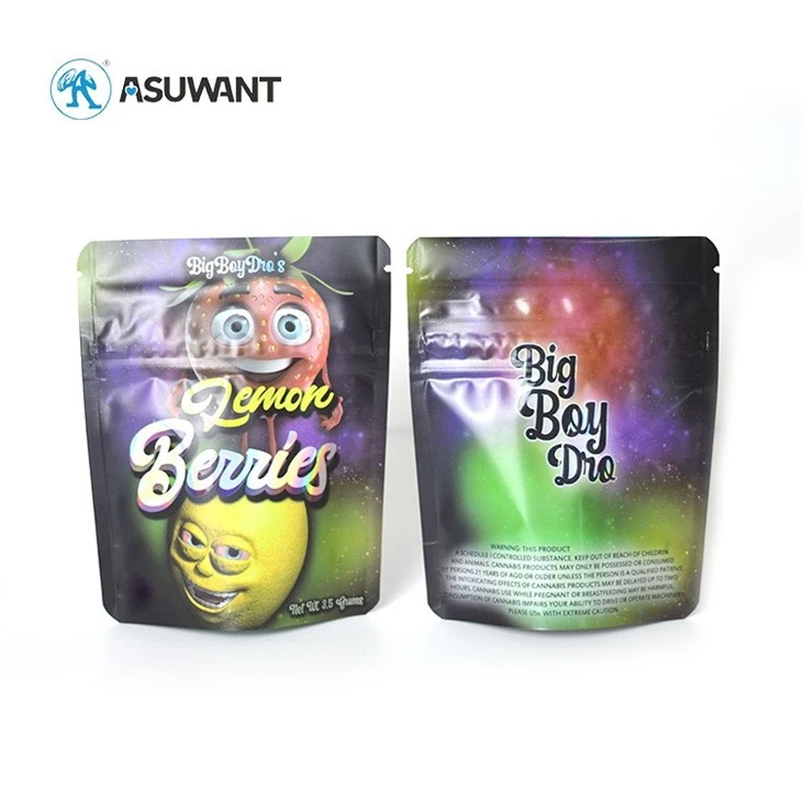 Pran sant Prèv kanpe Sak Ziplock Runtz Sak